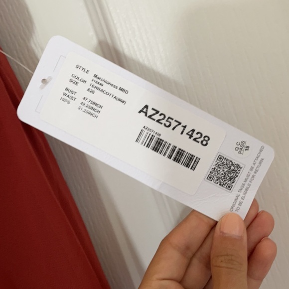 NWT - Azazie MOTB dress - Picture 7 of 7